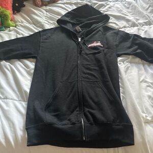 Source Unknown Black Zip-Up Hoodie